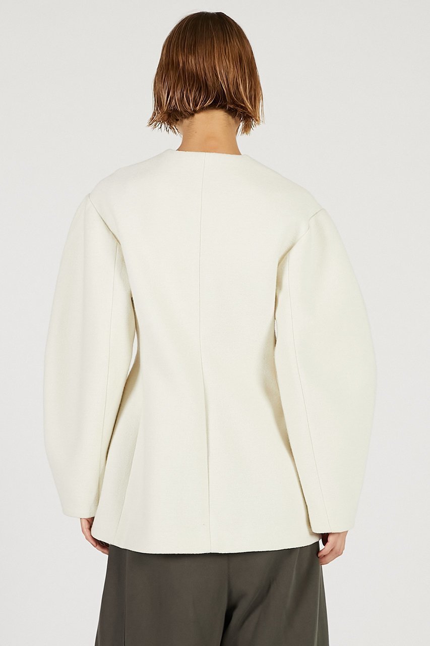 【プランク プロジェクト/PRANK PROJECT】のコクーンスリーブジップトップ / Cocoon Sleeve Zip Top 人気、トレンドファッション・服の通販 founy(ファニー) 　ファッション　Fashion　レディースファッション　Fashion for Women　アウター　Coat / Outerwear Collection　レディースジャケット・軽アウター　Jackets　2025年　2025　2025-2026秋冬・A/W　Autumn/Winter 2025–26 AW25–26　カーディガン　Cardigan, Knitwear　シェイプ　Shape, Slim Fit　ジャケット　Jacket, Outerwear　ダブル　Double, Double-Breasted　ツイード　Twill, Twill Weave　ネップ　Nepp, Slub Yarn　フリル　Frill, Ruffle　A/W・秋冬　Autumn/Winter　羽織　Haori, Light Jacket　other-5|ID: prp329100004622170 ipo3291000000033170026