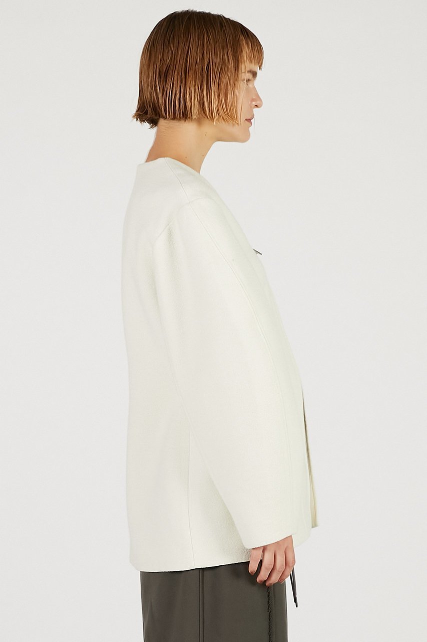 【プランク プロジェクト/PRANK PROJECT】のコクーンスリーブジップトップ / Cocoon Sleeve Zip Top 人気、トレンドファッション・服の通販 founy(ファニー) 　ファッション　Fashion　レディースファッション　Fashion for Women　アウター　Coat / Outerwear Collection　レディースジャケット・軽アウター　Jackets　2025年　2025　2025-2026秋冬・A/W　Autumn/Winter 2025–26 AW25–26　カーディガン　Cardigan, Knitwear　シェイプ　Shape, Slim Fit　ジャケット　Jacket, Outerwear　ダブル　Double, Double-Breasted　ツイード　Twill, Twill Weave　ネップ　Nepp, Slub Yarn　フリル　Frill, Ruffle　A/W・秋冬　Autumn/Winter　羽織　Haori, Light Jacket　other-6|ID: prp329100004622170 ipo3291000000033170027