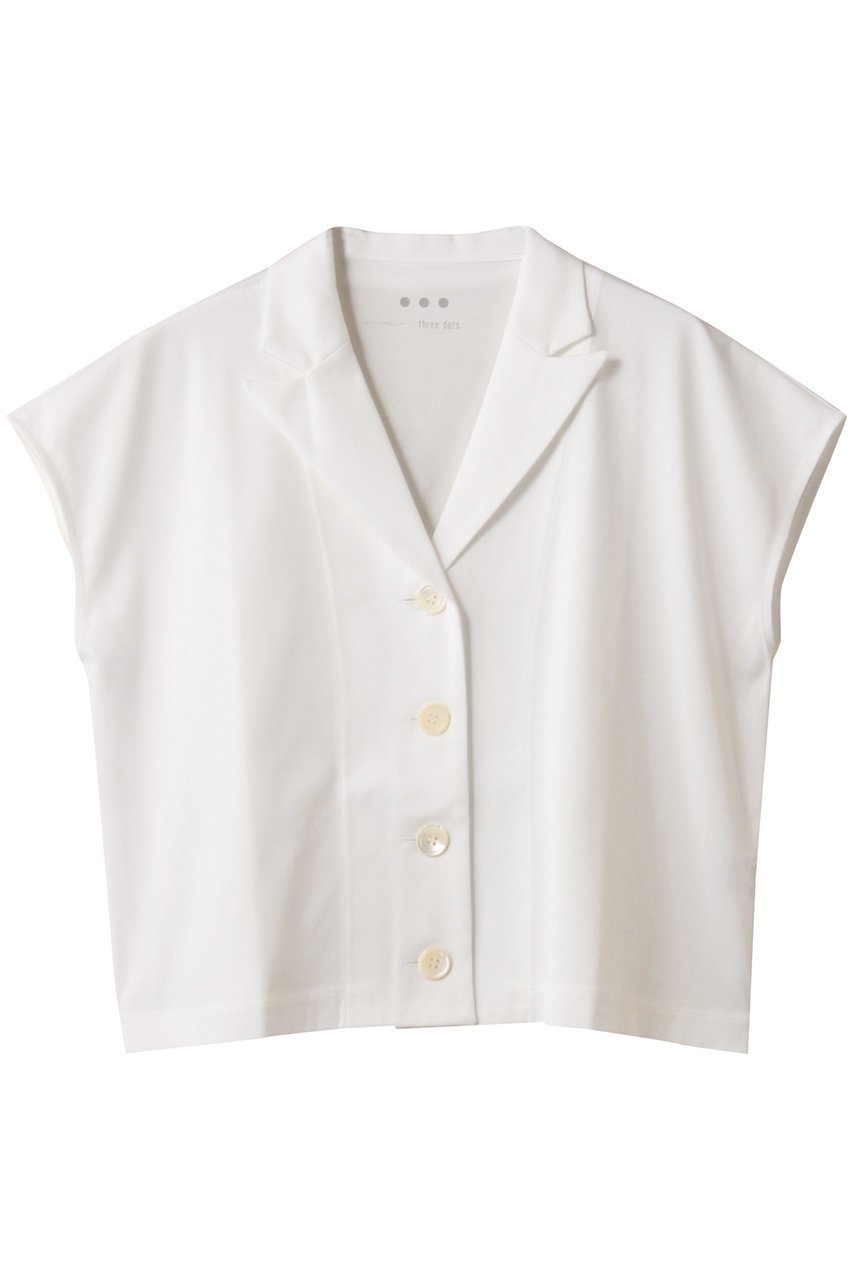 【スリー ドッツ/three dots】のシルキーコットン ライトジレ 人気、トレンドファッション・服の通販 founy(ファニー) 　ファッション　Fashion　レディースファッション　Fashion for Women　アウター　Coat / Outerwear Collection　レディースジャケット・軽アウター　Jackets　2025年　2025　2025-2026秋冬・A/W　Autumn/Winter 2025–26 AW25–26　コンパクト　Compact, Small Size　シンプル　Simple, Minimal　ジャケット　Jacket, Outerwear　バランス　Balance, Style Balance　フォルム　Silhouette, Form　ベスト　Vest, Waistcoat　ボトム　Bottoms, Lower Wear　A/W・秋冬　Autumn/Winter　 other-1|ID: prp329100004622172 ipo3291000000033170037