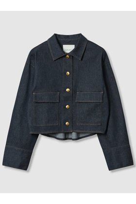 【アナイ/ANAYI】 デニムライクステンカラー ジャケット人気、トレンドファッション・服の通販 founy(ファニー) ファッション Fashion レディースファッション Fashion for Women アウター Coat / Outerwear Collection レディースジャケット・軽アウター Jackets 2025年 2025 2025-2026秋冬・A/W Autumn/Winter 2025–26 AW25–26 カフス Cuff Design ジャケット Jacket, Outerwear ストレッチ Stretch, Stretchy Fabric ツイル Twist, Twisted Detail デニム Denim, Jeans Material ブルゾン Blouson, Bomber Jacket ポケット Pocket, Pocket Detail A/W・秋冬 Autumn/Winter |ID:prp329100004622173