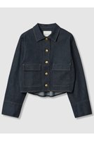 【アナイ/ANAYI】のデニムライクステンカラー ジャケット 人気、トレンドファッション・服の通販 founy(ファニー) ファッション Fashion レディースファッション Fashion for Women アウター Coat / Outerwear Collection レディースジャケット・軽アウター Jackets カフス Cuff Design ジャケット Jacket, Outerwear ストレッチ Stretch, Stretchy Fabric ツイル Twist, Twisted Detail デニム Denim, Jeans Material ブルゾン Blouson, Bomber Jacket ポケット Pocket, Pocket Detail |ID:prp329100004622173