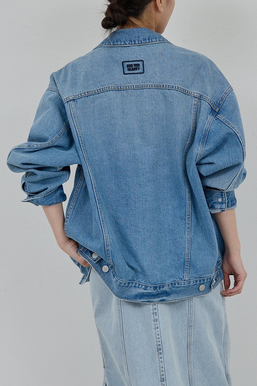 【ガリャルダガランテ/GALLARDAGALANTE】の【PEAS】オーバーGジャン 人気、トレンドファッション・服の通販 founy(ファニー) 　ファッション　Fashion　レディースファッション　Fashion for Women　アウター　Coat / Outerwear Collection　レディースジャケット・軽アウター　Jackets　2025年　2025　2025-2026秋冬・A/W　Autumn/Winter 2025–26 AW25–26　ジャケット　Jacket, Outerwear　ダメージ　Distressed, Destroyed　デニム　Denim, Jeans Material　ネップ　Nepp, Slub Yarn　ブリーチ　Bleach, Washed Finish　ボックス　Boxy, Box Shape　ヴィンテージ　Vintage Style　A/W・秋冬　Autumn/Winter　other-8|ID: prp329100004622175 ipo3291000000033170069