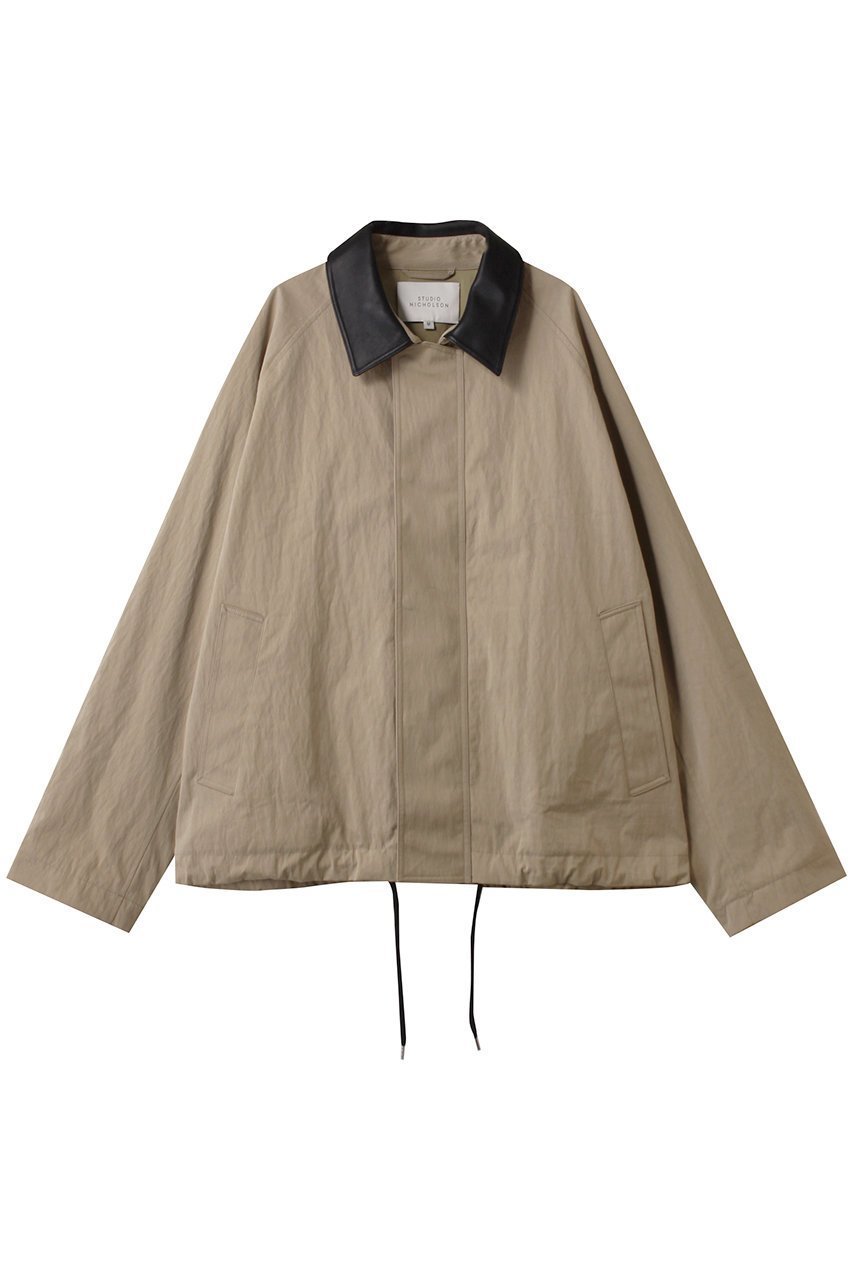 【スタジオ ニコルソン/STUDIO NICHOLSON / MEN】の【MEN】DANI WASHED WEATHER ブルゾン 人気、トレンドファッション・服の通販 founy(ファニー) 　ファッション　Fashion　メンズファッション　Fashion for Men　2025年　2025　2025-2026秋冬・A/W　Autumn/Winter 2025–26 AW25–26　なめらか　Smooth, Silky Texture　クラシック　Classic, Timeless Style　ジャケット　Jacket, Outerwear　ドローストリング　Drawstring, Pull Cord　フラップ　Flap, Flap Pocket　ブルゾン　Blouson, Bomber Jacket　モダン　Modern, Contemporary　ヴィンテージ　Vintage Style　A/W・秋冬　Autumn/Winter　 other-1|ID: prp329100004622176 ipo3291000000033170070