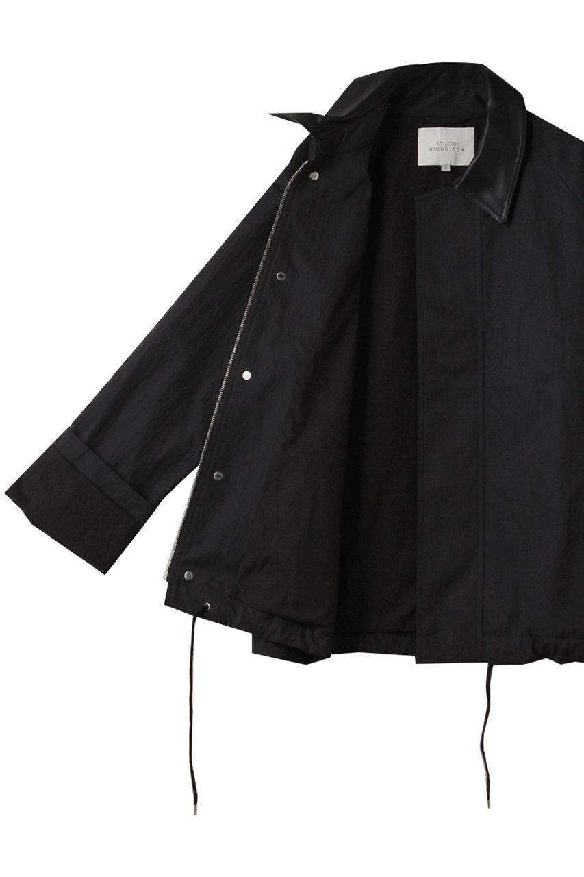 【スタジオ ニコルソン/STUDIO NICHOLSON / MEN】の【MEN】DANI WASHED WEATHER ブルゾン 人気、トレンドファッション・服の通販 founy(ファニー) 　ファッション　Fashion　メンズファッション　Fashion for Men　2025年　2025　2025-2026秋冬・A/W　Autumn/Winter 2025–26 AW25–26　なめらか　Smooth, Silky Texture　クラシック　Classic, Timeless Style　ジャケット　Jacket, Outerwear　ドローストリング　Drawstring, Pull Cord　フラップ　Flap, Flap Pocket　ブルゾン　Blouson, Bomber Jacket　モダン　Modern, Contemporary　ヴィンテージ　Vintage Style　A/W・秋冬　Autumn/Winter　other-6|ID: prp329100004622176 ipo3291000000033170077