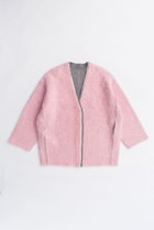 【プランク プロジェクト/PRANK PROJECT】のダブルフェイスアルパカニットカーディガン / Double-faced Alpaca Knit Cardigan 人気、トレンドファッション・服の通販 founy(ファニー) ファッション Fashion レディースファッション Fashion for Women トップス・カットソー Cut & Sew Tops ニット Knit Tops & Sweaters カーディガン・羽織り Layered Style Cardigans 2025年 2025 2025-2026秋冬・A/W Autumn/Winter 2025–26 AW25–26 カーディガン Cardigan, Knitwear シンプル Simple, Minimal A/W・秋冬 Autumn/Winter thumbnail PNK(ピンク)|ID: prp329100004622180 ipo3291000000033170111