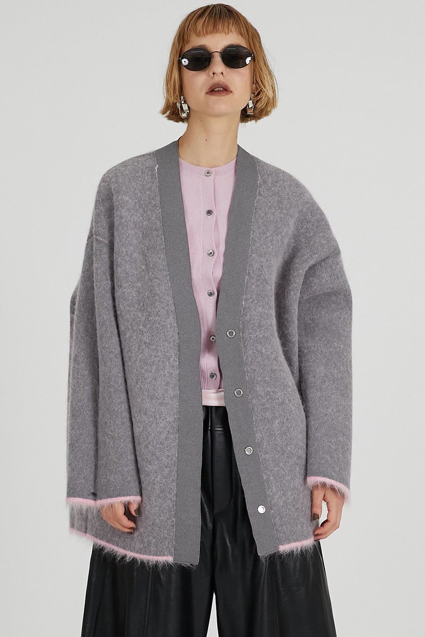 【プランク プロジェクト/PRANK PROJECT】のダブルフェイスアルパカニットカーディガン / Double-faced Alpaca Knit Cardigan 人気、トレンドファッション・服の通販 founy(ファニー) 　ファッション　Fashion　レディースファッション　Fashion for Women　トップス・カットソー　Cut & Sew Tops　ニット　Knit Tops & Sweaters　カーディガン・羽織り　Layered Style Cardigans　2025年　2025　2025-2026秋冬・A/W　Autumn/Winter 2025–26 AW25–26　カーディガン　Cardigan, Knitwear　シンプル　Simple, Minimal　A/W・秋冬　Autumn/Winter　other-3|ID: prp329100004622180 ipo3291000000033170113