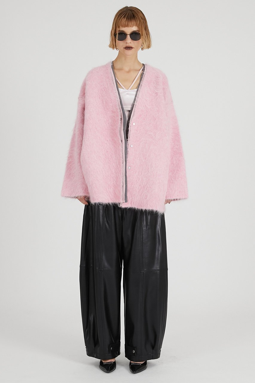【プランク プロジェクト/PRANK PROJECT】のダブルフェイスアルパカニットカーディガン / Double-faced Alpaca Knit Cardigan 人気、トレンドファッション・服の通販 founy(ファニー) 　ファッション　Fashion　レディースファッション　Fashion for Women　トップス・カットソー　Cut & Sew Tops　ニット　Knit Tops & Sweaters　カーディガン・羽織り　Layered Style Cardigans　2025年　2025　2025-2026秋冬・A/W　Autumn/Winter 2025–26 AW25–26　カーディガン　Cardigan, Knitwear　シンプル　Simple, Minimal　A/W・秋冬　Autumn/Winter　other-5|ID: prp329100004622180 ipo3291000000033170115