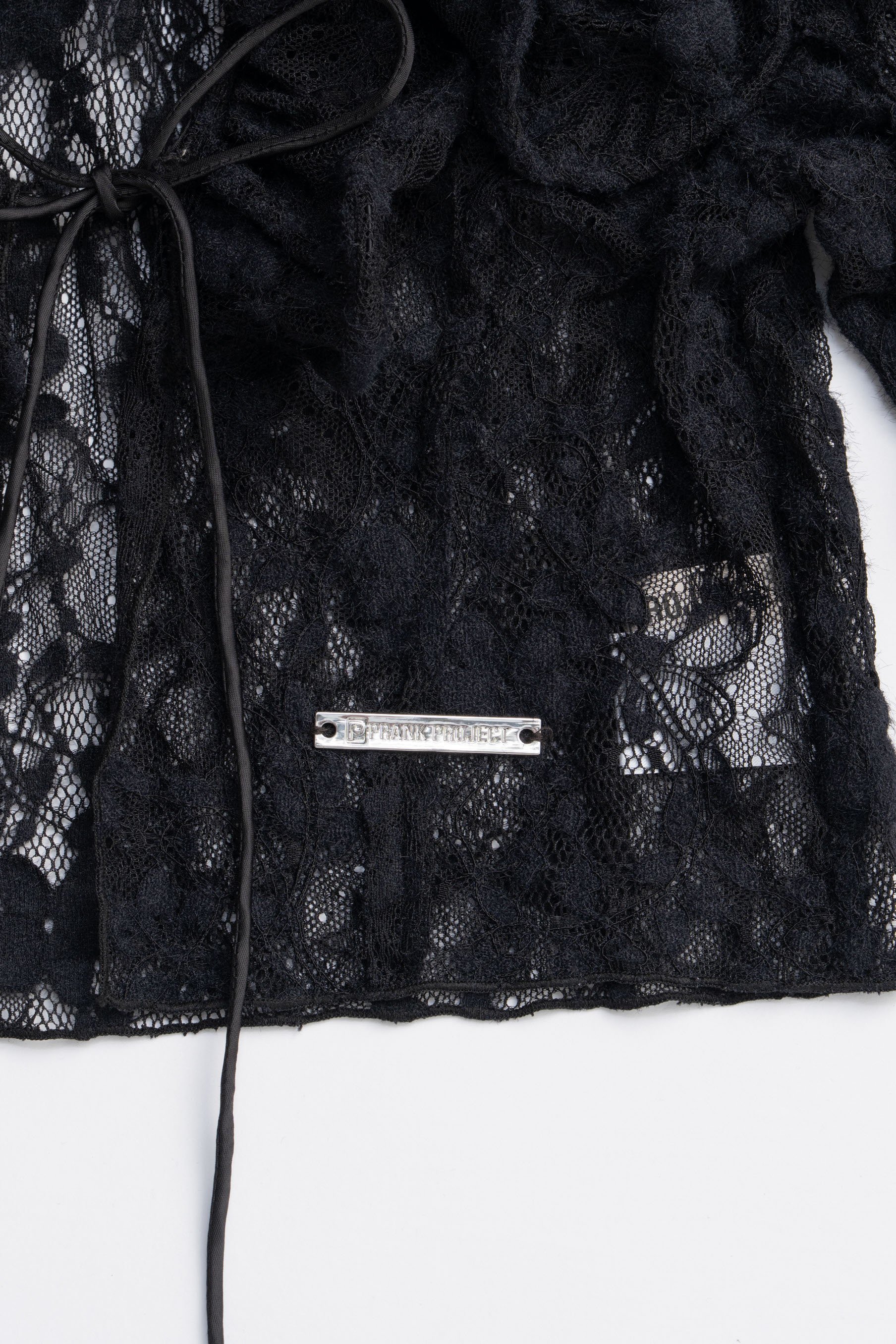 【プランク プロジェクト/PRANK PROJECT】のレースフリルウェーブカーディガン / Lace Frill Wave Cardigan 人気、トレンドファッション・服の通販 founy(ファニー) 　ファッション　Fashion　レディースファッション　Fashion for Women　トップス・カットソー　Cut & Sew Tops　ニット　Knit Tops & Sweaters　カーディガン・羽織り　Layered Style Cardigans　2025年　2025　2025-2026秋冬・A/W　Autumn/Winter 2025–26 AW25–26　おすすめ　Recommended / Our Picks　ウェーブ　Wavy Pattern　カーディガン　Cardigan, Knitwear　ストレッチ　Stretch, Stretchy Fabric　フラワー　Flower, Floral　フリル　Frill, Ruffle　フロント　Front, Front Design　ランダム　Random, Irregular　リボン　Ribbon, Bow　レース　Lace, Lace Fabric　A/W・秋冬　Autumn/Winter　other-4|ID: prp329100004622181 ipo3291000000033170123