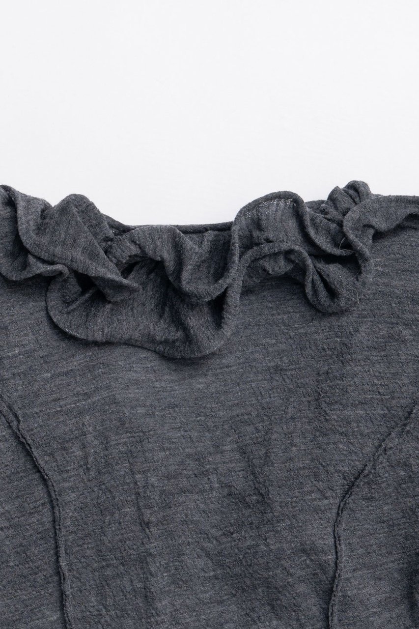 【プランク プロジェクト/PRANK PROJECT】のフリルウェーブカーディガン / Frill Wave Cardigan 人気、トレンドファッション・服の通販 founy(ファニー) 　ファッション　Fashion　レディースファッション　Fashion for Women　トップス・カットソー　Cut & Sew Tops　ニット　Knit Tops & Sweaters　カーディガン・羽織り　Layered Style Cardigans　おすすめ　Recommended / Our Picks　ウェーブ　Wavy Pattern　カットソー　Cut and Sewn Top　カーディガン　Cardigan, Knitwear　フィット　Fit, Slim Fit　フリル　Frill, Ruffle　フロント　Front, Front Design　ランダム　Random, Irregular　リボン　Ribbon, Bow　other-6|ID: prp329100004622182 ipo3291000000035572515