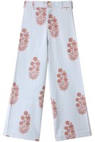 【エスゼット ブロックプリント/SZ Blockprints】のDISCO PANTS POPPY ON THIN STRIPE ワイドパンツ 人気、トレンドファッション・服の通販 founy(ファニー) ファッション Fashion レディースファッション Fashion for Women パンツ Pants & Trousers 2025年 2025 2025-2026秋冬・A/W Autumn/Winter 2025–26 AW25–26 オリエンタル Oriental Pattern クロップド Cropped, Short Length ショート Short, Short Length ストライプ Stripe, Striped Pattern フィット Fit, Slim Fit ボトム Bottoms, Lower Wear ワイド Wide, Wide Fit A/W・秋冬 Autumn/Winter |ID:prp329100004622186