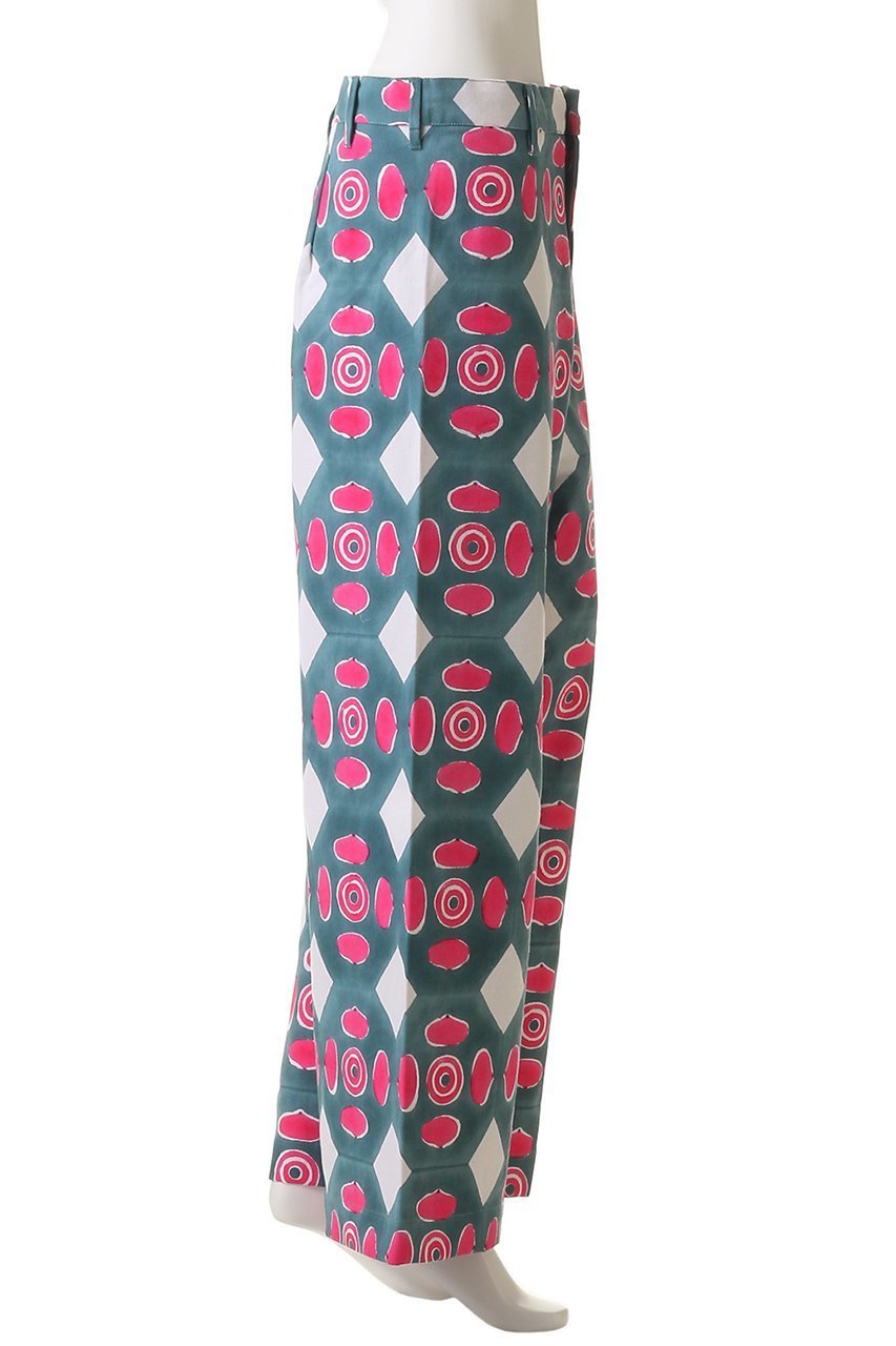 【エスゼット ブロックプリント/SZ Blockprints】のDISCO PANTS BUTTON ワイドパンツ 人気、トレンドファッション・服の通販 founy(ファニー) 　ファッション　Fashion　レディースファッション　Fashion for Women　パンツ　Pants & Trousers　おすすめ　Recommended / Our Picks　オリエンタル　Oriental Pattern　シンプル　Simple, Minimal　プリント　Print, Printed Pattern　ボトム　Bottoms, Lower Wear　ワイド　Wide, Wide Fit　other-3|ID: prp329100004622187 ipo3291000000036674146