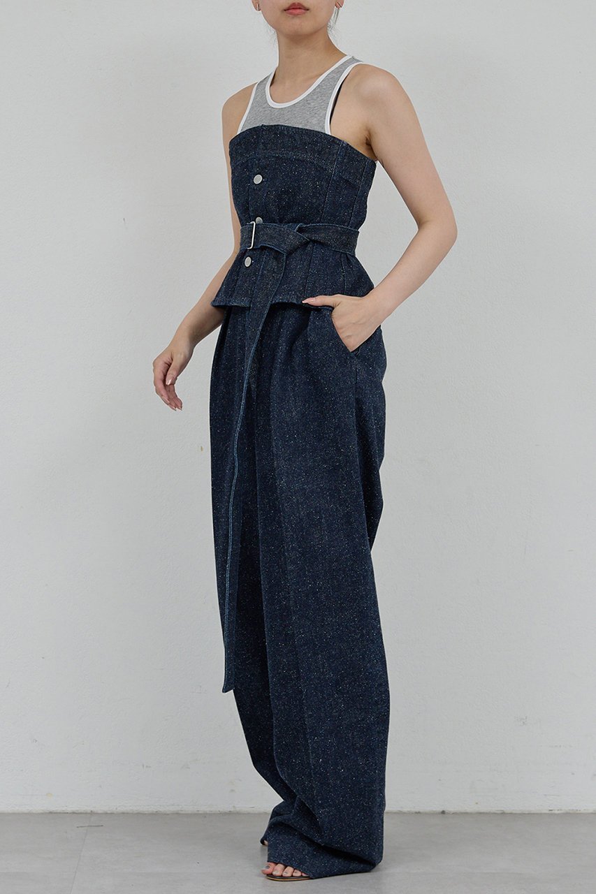 【ガリャルダガランテ/GALLARDAGALANTE】の【PEAS】ネップデニム 人気、トレンドファッション・服の通販 founy(ファニー) 　ファッション　Fashion　レディースファッション　Fashion for Women　パンツ　Pants & Trousers　デニムパンツ・ジーンズ・美脚デニム　Denim Jeans & Pants　2025年　2025　2025-2026秋冬・A/W　Autumn/Winter 2025–26 AW25–26　スラックス　Slacks, Dress Pants　センター　Center, Center Line　デニム　Denim, Jeans Material　ネップ　Nepp, Slub Yarn　ブリーチ　Bleach, Washed Finish　ワイド　Wide, Wide Fit　A/W・秋冬　Autumn/Winter　other-3|ID: prp329100004622192 ipo3291000000033170230