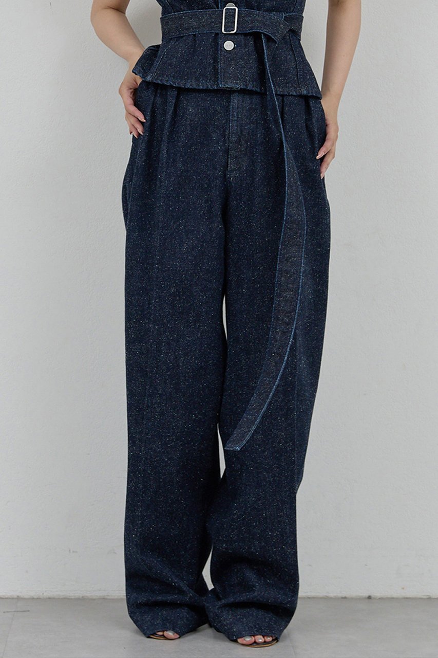 【ガリャルダガランテ/GALLARDAGALANTE】の【PEAS】ネップデニム 人気、トレンドファッション・服の通販 founy(ファニー) ファッション Fashion レディースファッション Fashion for Women パンツ Pants & Trousers デニムパンツ・ジーンズ・美脚デニム Denim Jeans & Pants スラックス Slacks, Dress Pants センター Center, Center Line デニム Denim, Jeans Material ネップ Nepp, Slub Yarn ブリーチ Bleach, Washed Finish ワイド Wide, Wide Fit other-5|ID: prp329100004622192 ipo3291000000036131954