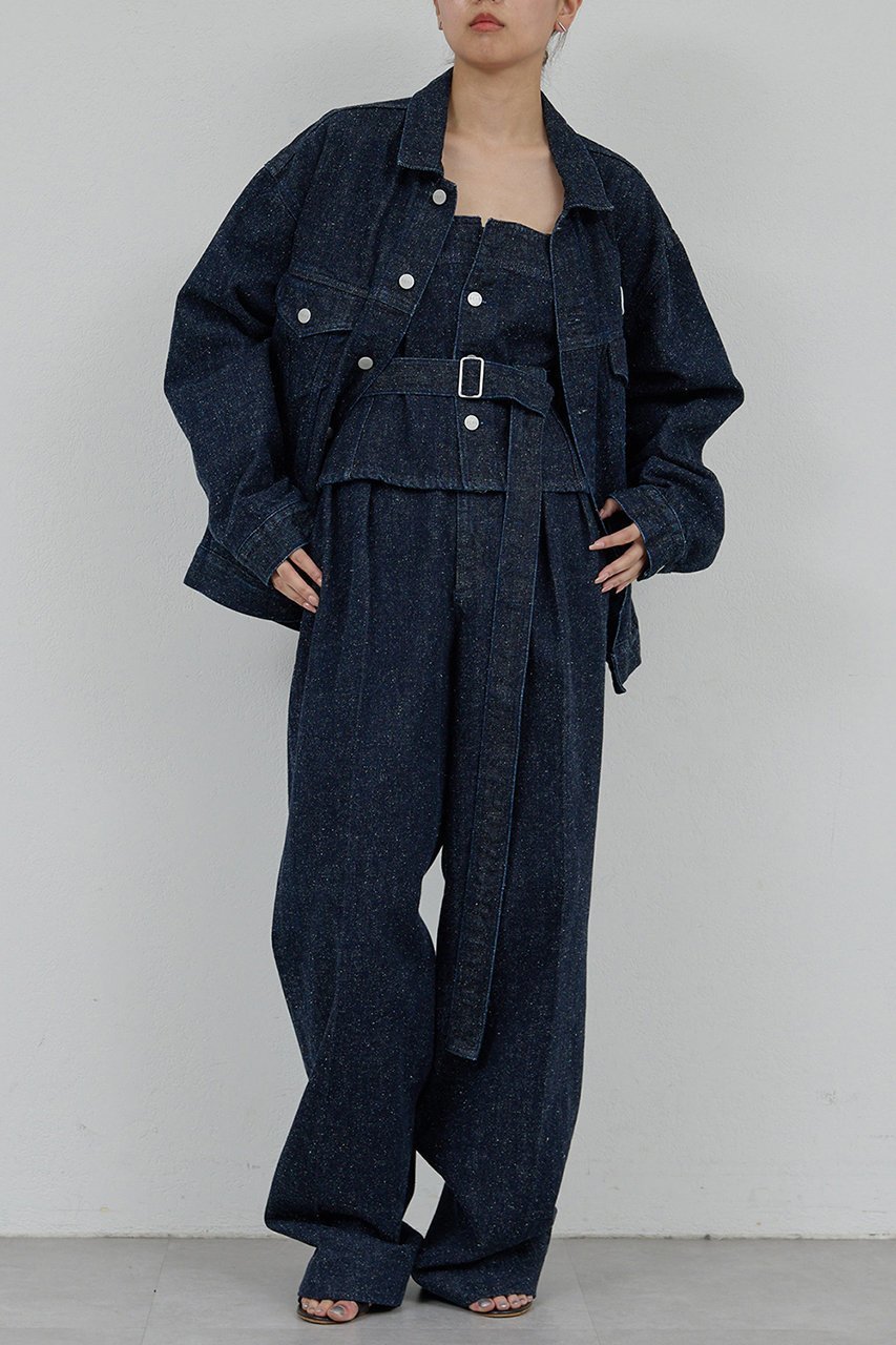 【ガリャルダガランテ/GALLARDAGALANTE】の【PEAS】ネップデニム 人気、トレンドファッション・服の通販 founy(ファニー) ファッション Fashion レディースファッション Fashion for Women パンツ Pants & Trousers デニムパンツ・ジーンズ・美脚デニム Denim Jeans & Pants スラックス Slacks, Dress Pants センター Center, Center Line デニム Denim, Jeans Material ネップ Nepp, Slub Yarn ブリーチ Bleach, Washed Finish ワイド Wide, Wide Fit other-8|ID: prp329100004622192 ipo3291000000036131957