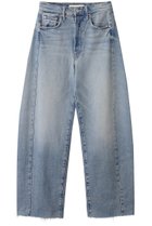 【マザー/MOTHER】のTHE HALF PIPE ANKLE FRAY ワイドカーブデニム (ICO) ブルー|ID: prp329100004622193 ipo3291000000036038423