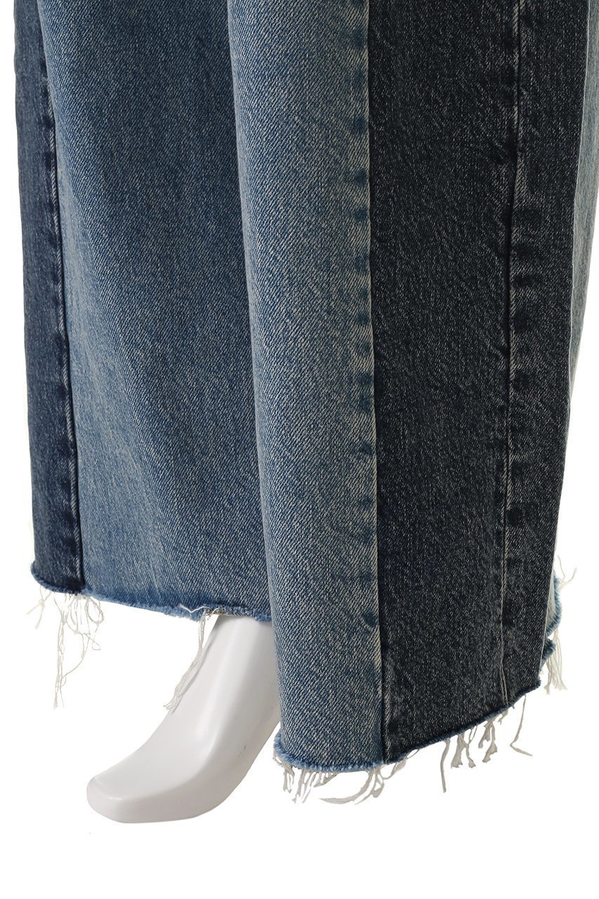 【マザー/MOTHER】のTHE PIPE DREAM BUTTON SNEAK FRAY パネルワイドデニム (BDK) 人気、トレンドファッション・服の通販 founy(ファニー) 　ファッション　Fashion　レディースファッション　Fashion for Women　パンツ　Pants & Trousers　デニムパンツ・ジーンズ・美脚デニム　Denim Jeans & Pants　スポーティ　Sporty, Casual Athletic　デニム　Denim, Jeans Material　ワイド　Wide, Wide Fit　other-7|ID: prp329100004622195 ipo3291000000036241407