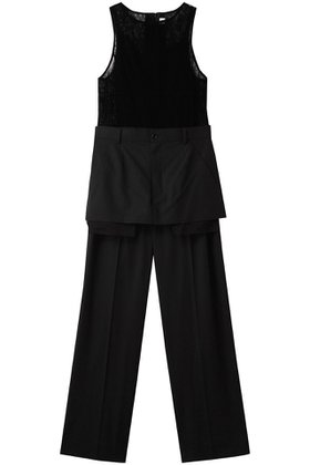 【チカ キサダ/CHIKA KISADA】 レース タンク コンビネゾン人気、トレンドファッション・服の通販 founy(ファニー) ファッション Fashion レディースファッション Fashion for Women パンツ Pants & Trousers 2025年 2025 2025-2026秋冬・A/W Autumn/Winter 2025–26 AW25–26 コンビネゾン Jumpsuit, All-in-One サンダル Sandals, Summer Shoes タンク Tank Top, Sleeveless Top フェミニン Feminine, Girly リラックス Relax, Relaxed Fit レース Lace, Lace Fabric エレガント 上品 Elegant A/W・秋冬 Autumn/Winter |ID:prp329100004622196