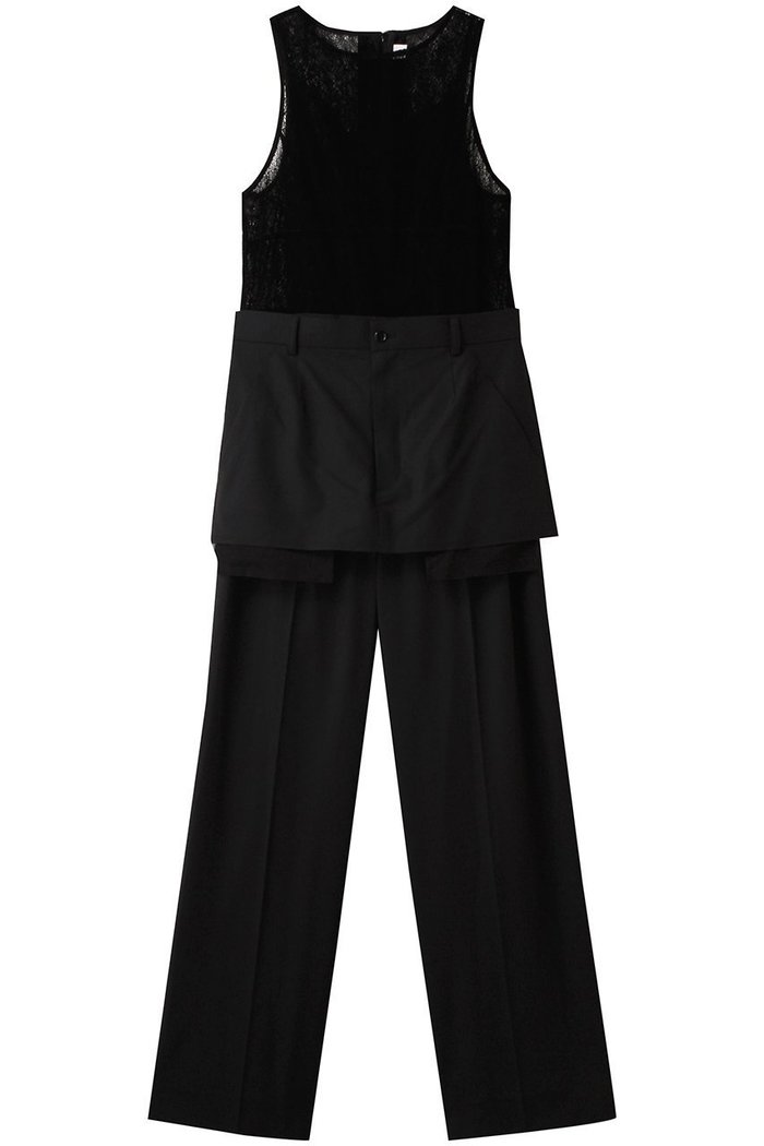 【チカ キサダ/CHIKA KISADA】のレース タンク コンビネゾン インテリア・キッズ・メンズ・レディースファッション・服の通販 founy(ファニー) https://founy.com/ ファッション Fashion レディースファッション Fashion for Women パンツ Pants & Trousers コンビネゾン Jumpsuit, All-in-One サンダル Sandals, Summer Shoes タンク Tank Top, Sleeveless Top フェミニン Feminine, Girly リラックス Relax, Relaxed Fit レース Lace, Lace Fabric エレガント 上品 Elegant |ID: prp329100004622196 ipo3291000000035615533