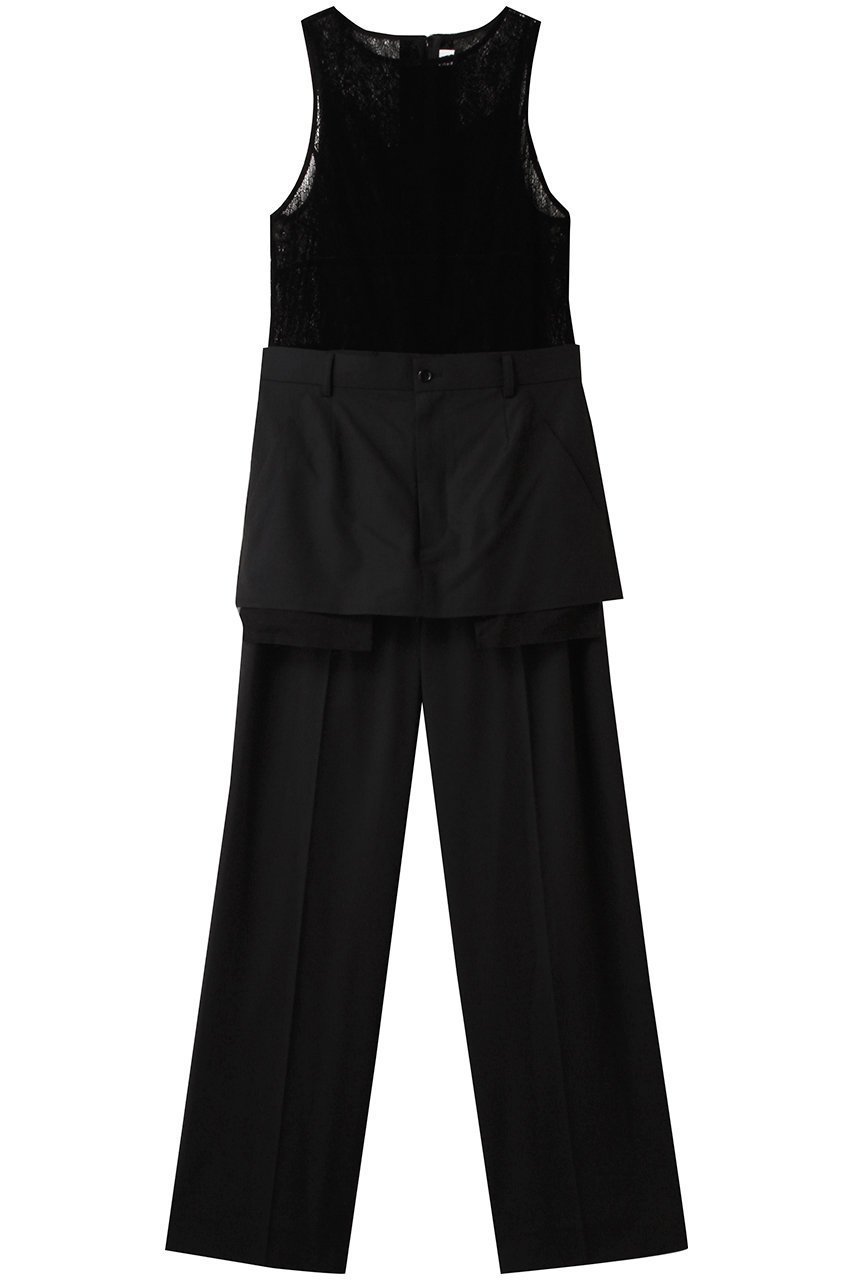 【チカ キサダ/CHIKA KISADA】のレース タンク コンビネゾン 人気、トレンドファッション・服の通販 founy(ファニー) 　ファッション　Fashion　レディースファッション　Fashion for Women　パンツ　Pants & Trousers　コンビネゾン　Jumpsuit, All-in-One　サンダル　Sandals, Summer Shoes　タンク　Tank Top, Sleeveless Top　フェミニン　Feminine, Girly　リラックス　Relax, Relaxed Fit　レース　Lace, Lace Fabric　エレガント 上品　Elegant　 other-1|ID: prp329100004622196 ipo3291000000035615533