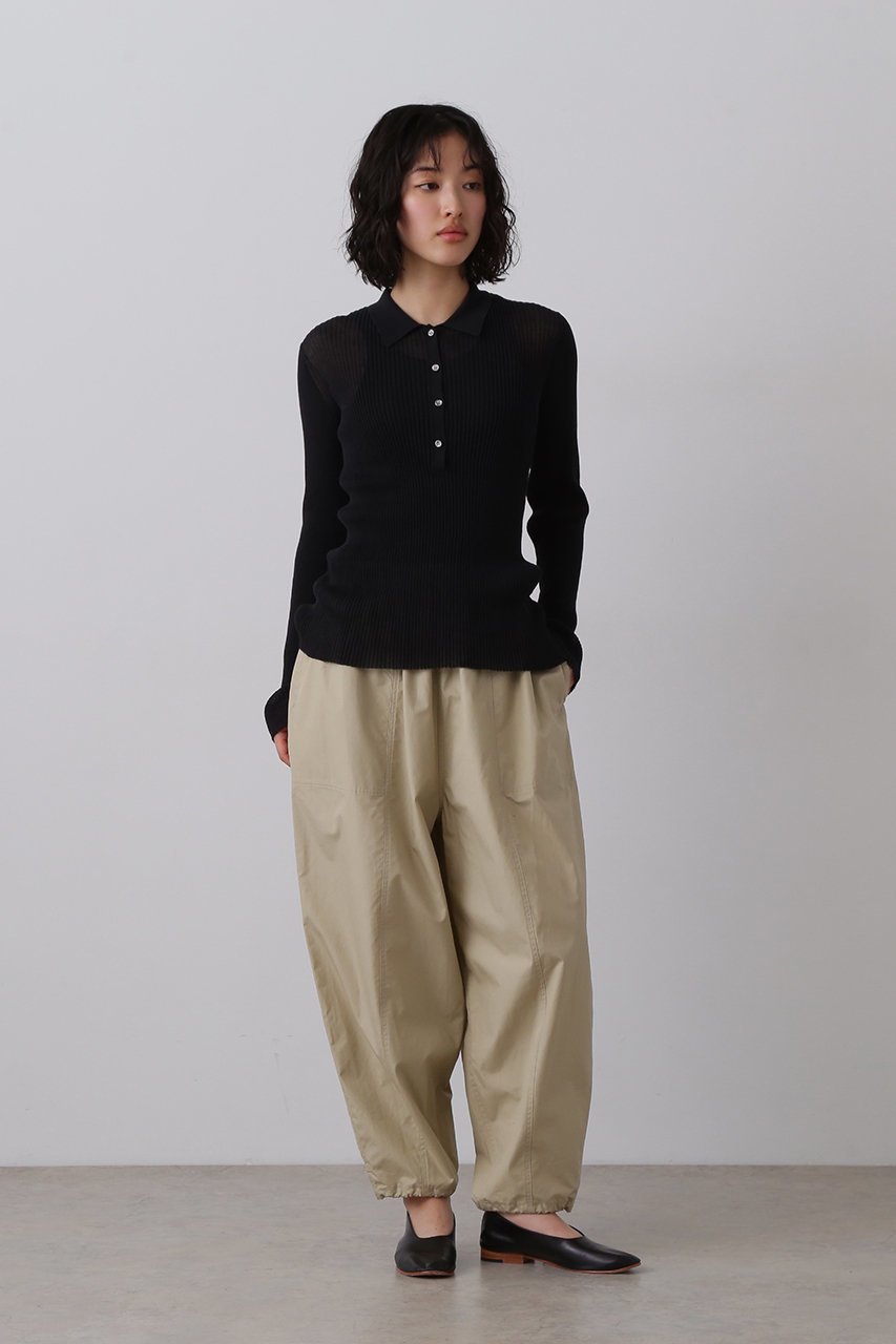 【イレーヴ/YLEVE】のFINX コットン ウェザー イージー パンツ 人気、トレンドファッション・服の通販 founy(ファニー) 　ファッション　Fashion　レディースファッション　Fashion for Women　パンツ　Pants & Trousers　ギャザー　Gathered, Ruffled　ショート　Short, Short Length　リラックス　Relax, Relaxed Fit　ルーズ　Loose, Oversized　other-7|ID: prp329100004622197 ipo3291000000033342656