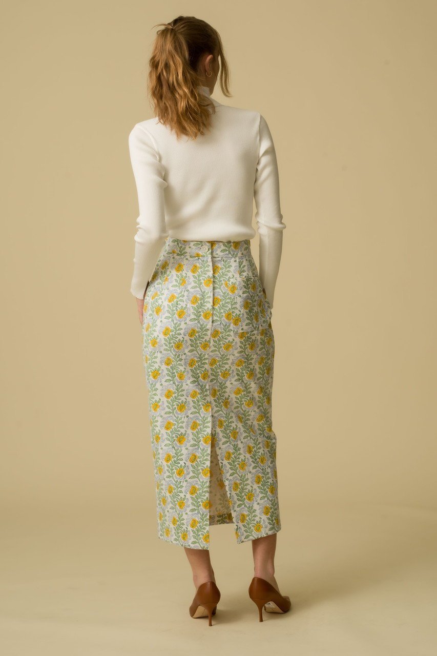【エスゼット ブロックプリント/SZ Blockprints】のCANVAS SKIRT ESSA キャンバススカート 人気、トレンドファッション・服の通販 founy(ファニー) 　ファッション　Fashion　レディースファッション　Fashion for Women　スカート　Skirts　キャンバス　Canvas, Canvas Fabric　シンプル　Simple, Minimal　ストレート　Straight, Straight Cut　無地　Plain, Solid Color　other-8|ID: prp329100004622201 ipo3291000000035615554