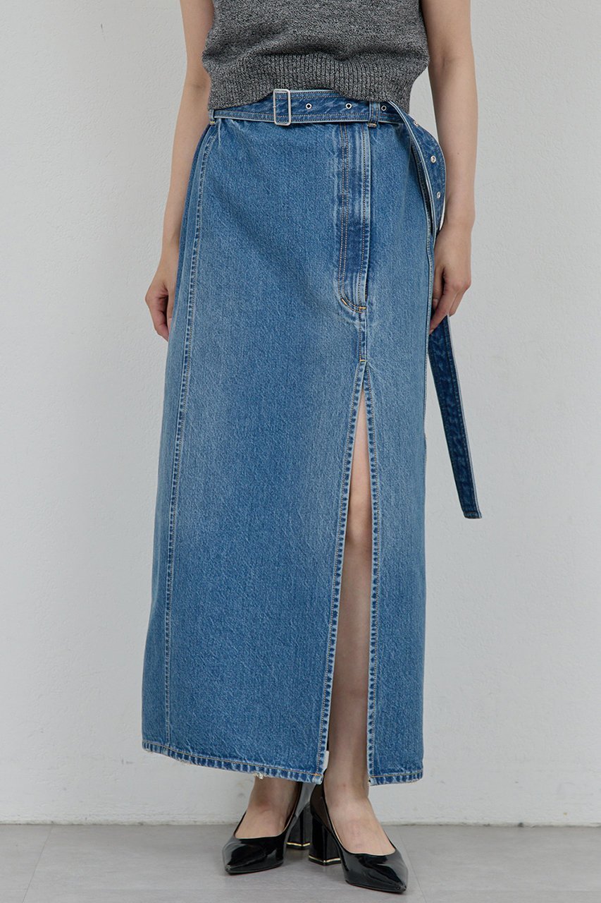 【ガリャルダガランテ/GALLARDAGALANTE】の【PEAS】スリットデニムスカート 人気、トレンドファッション・服の通販 founy(ファニー) ファッション Fashion レディースファッション Fashion for Women スカート Skirts デニムスカート・カジュアルスカート Denim Skirts ロングスカート Long Skirts / Maxi & Midi Skirts おすすめ Recommended / Our Picks サテン Satin, Glossy Fabric スリット Slit, Slit Detail デニム Denim, Jeans Material リメイク Remake, Reconstructed ロング Long, Long-Length other-3|ID: prp329100004622202 ipo3291000000035615559