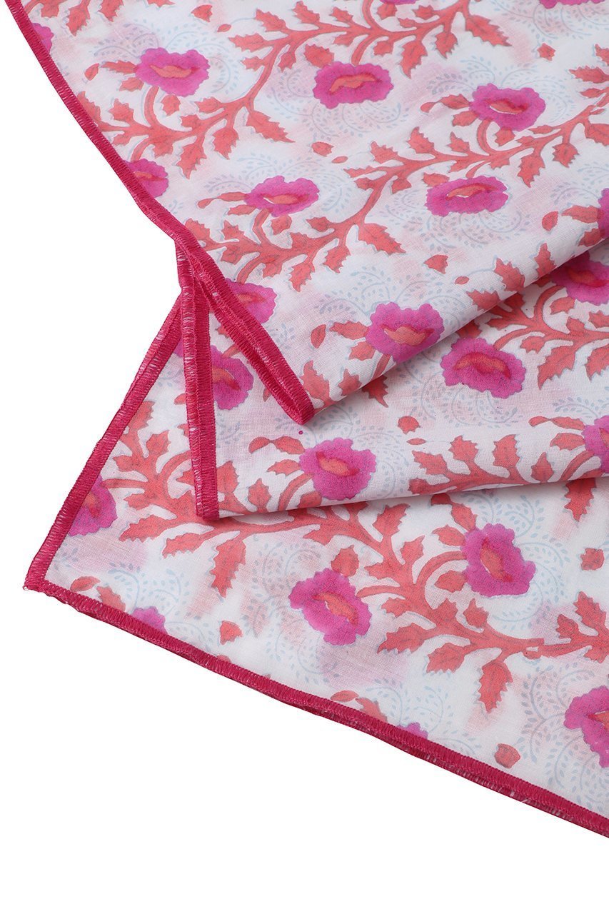 【エスゼット ブロックプリント/SZ Blockprints】のCLOTH SET ESSA クロス2点セット(70×70cm) 人気、トレンドファッション・服の通販 founy(ファニー) 　ファッション　Fashion　レディースファッション　Fashion for Women　レイングッズ・傘・晴雨兼用傘　Umbrellas & Rain Gear　テーブル　Table, Dining Table　ハンカチ　Handkerchief, Hanky　プリント　Print, Printed Pattern　傘　Umbrella, Parasol　時計　Watch, Wristwatch　other-4|ID: prp329100004622684 ipo3291000000035741302