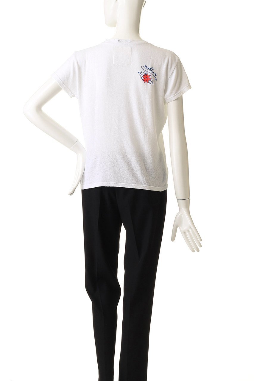 【マザー/MOTHER】のTHE SINFUL ドローイング グラフィックTシャツ (BWB) 人気、トレンドファッション・服の通販 founy(ファニー) ファッション Fashion レディースファッション Fashion for Women トップス・カットソー Cut & Sew Tops シャツ・ブラウス・オフィスカジュアル Elegant Blouses & Button-Ups ロングTシャツ・Tシャツ Longline T-Shirts & Tees カットソー・ベーシックTシャツ Cut-and-Sewn Tops / Stretch Tees & Basics カラフル Colorful Design グラフィック Graphic, Graphic Design ショート Short, Short Length スリム Slim, Slim Fit スリーブ Sleeve, Long Sleeve / Short Sleeve プリント Print, Printed Pattern other-4|ID: prp329100004622687 ipo3291000000035741313