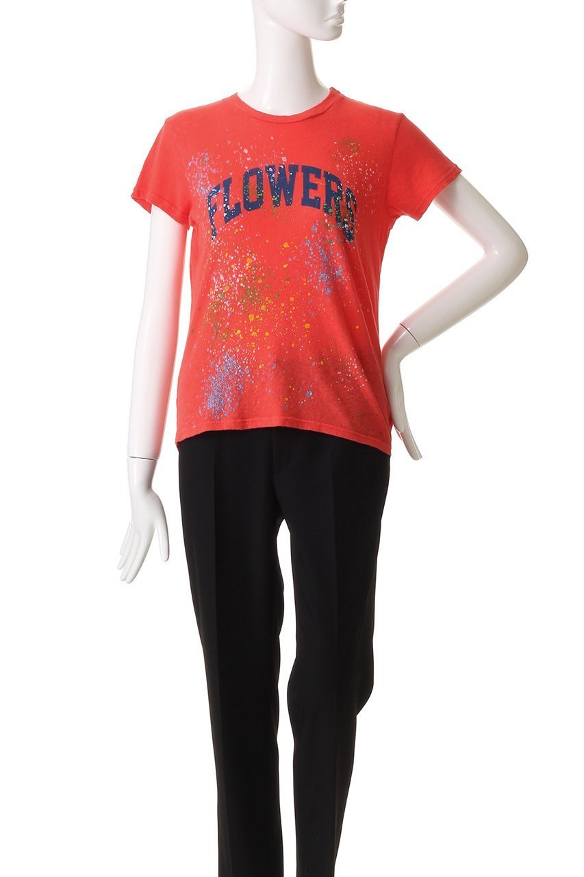 【マザー/MOTHER】のTHE LIL SINFUL ペイントTシャツ (FWR) 人気、トレンドファッション・服の通販 founy(ファニー) 　ファッション　Fashion　レディースファッション　Fashion for Women　トップス・カットソー　Cut & Sew Tops　シャツ・ブラウス・オフィスカジュアル　Elegant Blouses & Button-Ups　ロングTシャツ・Tシャツ　Longline T-Shirts & Tees　カットソー・ベーシックTシャツ　Cut-and-Sewn Tops / Stretch Tees & Basics　インナー　Innerwear　カーディガン　Cardigan, Knitwear　ショート　Short, Short Length　ジャケット　Jacket, Outerwear　スリム　Slim, Slim Fit　スリーブ　Sleeve, Long Sleeve / Short Sleeve　プリント　Print, Printed Pattern　other-2|ID: prp329100004622690 ipo3291000000035651225