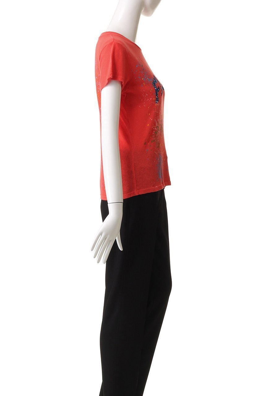 【マザー/MOTHER】のTHE LIL SINFUL ペイントTシャツ (FWR) 人気、トレンドファッション・服の通販 founy(ファニー) 　ファッション　Fashion　レディースファッション　Fashion for Women　トップス・カットソー　Cut & Sew Tops　シャツ・ブラウス・オフィスカジュアル　Elegant Blouses & Button-Ups　ロングTシャツ・Tシャツ　Longline T-Shirts & Tees　カットソー・ベーシックTシャツ　Cut-and-Sewn Tops / Stretch Tees & Basics　インナー　Innerwear　カーディガン　Cardigan, Knitwear　ショート　Short, Short Length　ジャケット　Jacket, Outerwear　スリム　Slim, Slim Fit　スリーブ　Sleeve, Long Sleeve / Short Sleeve　プリント　Print, Printed Pattern　other-3|ID: prp329100004622690 ipo3291000000035651226