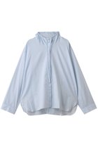 【ミズイロ インド/mizuiro ind】のgathered stand collar shirt シャツ l.blue|ID: prp329100004622691 ipo3291000000033181739