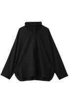 【ミズイロ インド/mizuiro ind】のgathered stand collar shirt シャツ black|ID: prp329100004622691 ipo3291000000033181741