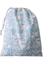 【エスゼット ブロックプリント/SZ Blockprints】のLAUNDRY BAG トラベルポーチ LARGE ライトブルー(NILA)|ID:prp329100004623460