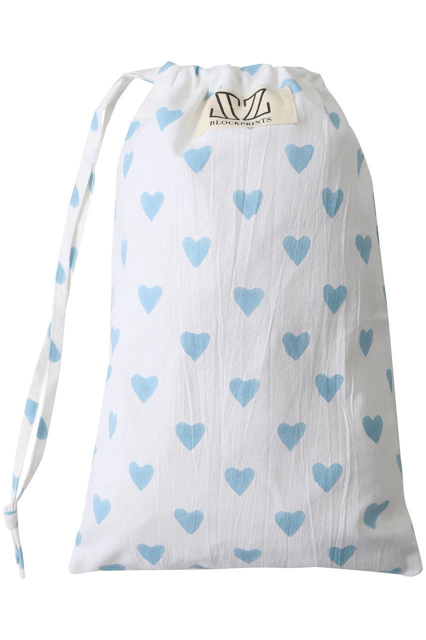 【エスゼット ブロックプリント/SZ Blockprints】のLAUNDRY BAG トラベルポーチ SMALL インテリア・キッズ・メンズ・レディースファッション・服の通販 founy(ファニー) 　ファッション　Fashion　レディースファッション　Fashion for Women　ポーチ&ミニバッグ　Pouches & Mini Bags　2025年　2025　2025-2026秋冬・A/W　Autumn/Winter 2025–26 AW25–26　スマート　Smart, Elegant　トラベル　Travel, Travel Gear　ポーチ　Pouch, Small Case　旅行　Travel　A/W・秋冬　Autumn/Winter　ブルー(HEART)|ID: prp329100004623462 ipo3291000000033193332