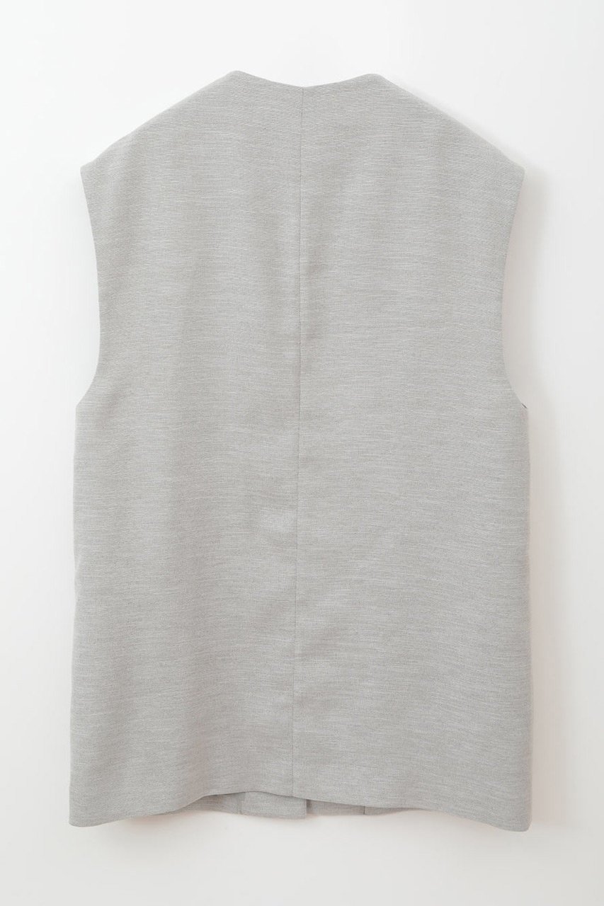 【ハー/HER.】の【7/31 12:00販売開始】リネンライクジレ 人気、トレンドファッション・服の通販 founy(ファニー) 　ファッション　Fashion　レディースファッション　Fashion for Women　アウター　Coat / Outerwear Collection　レディースジャケット・軽アウター　Jackets　おすすめ　Recommended / Our Picks　ウォッシャブル　Machine Washable　ジャケット　Jacket, Outerwear　セットアップ　Set-Up, Coordinated Outfit　ベスト　Vest, Waistcoat　リラックス　Relax, Relaxed Fit　夏　Summer　新作・新入荷　New Arrivals / New In　other-5|ID: prp329100004623464 ipo3291000000033193351