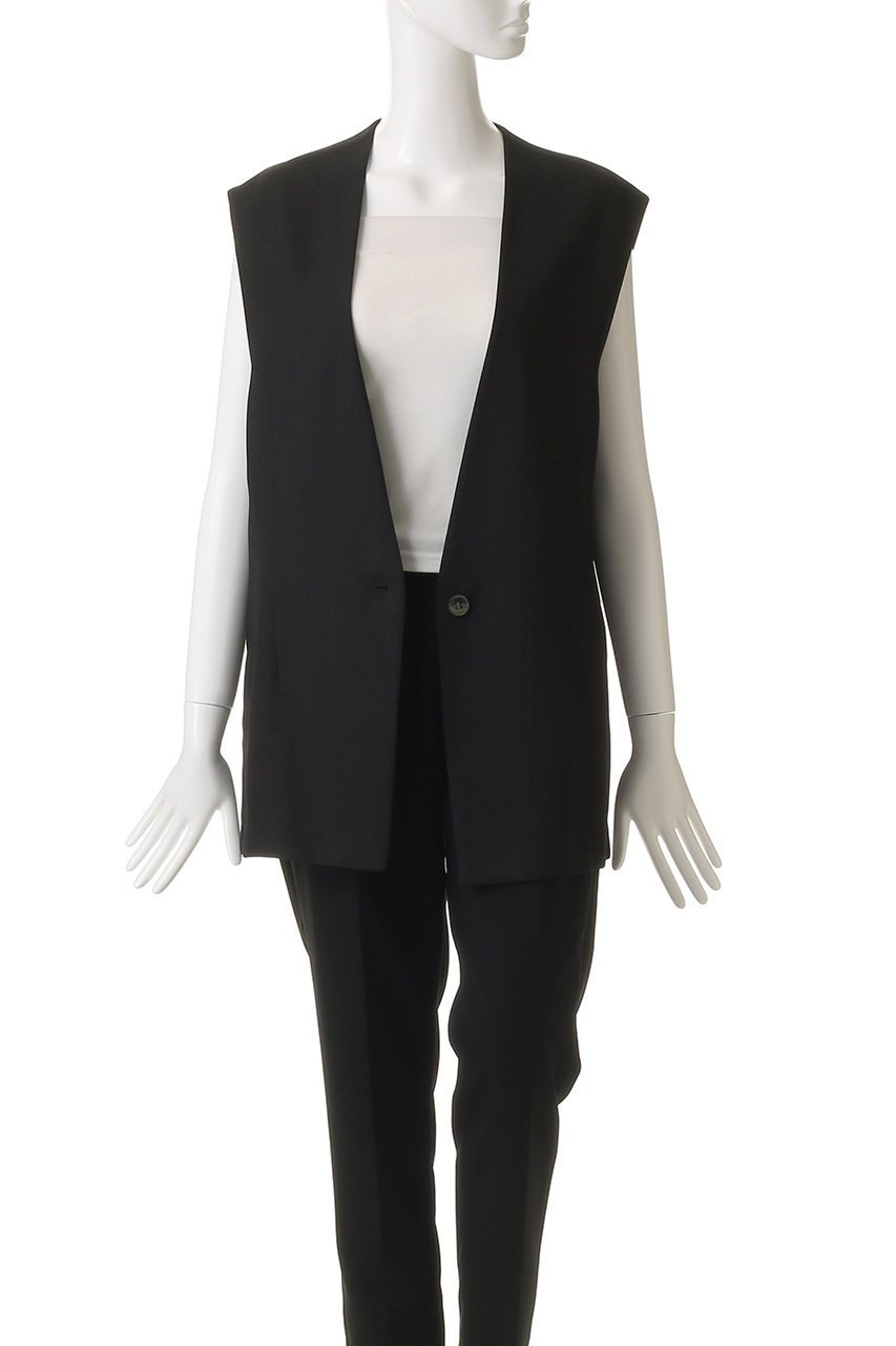 【ハー/HER.】のリネンライクジレ 人気、トレンドファッション・服の通販 founy(ファニー) 　ファッション　Fashion　レディースファッション　Fashion for Women　アウター　Coat / Outerwear Collection　レディースジャケット・軽アウター　Jackets　おすすめ　Recommended / Our Picks　ウォッシャブル　Machine Washable　ジャケット　Jacket, Outerwear　セットアップ　Set-Up, Coordinated Outfit　ベスト　Vest, Waistcoat　リラックス　Relax, Relaxed Fit　夏　Summer　other-7|ID: prp329100004623464 ipo3291000000035867874