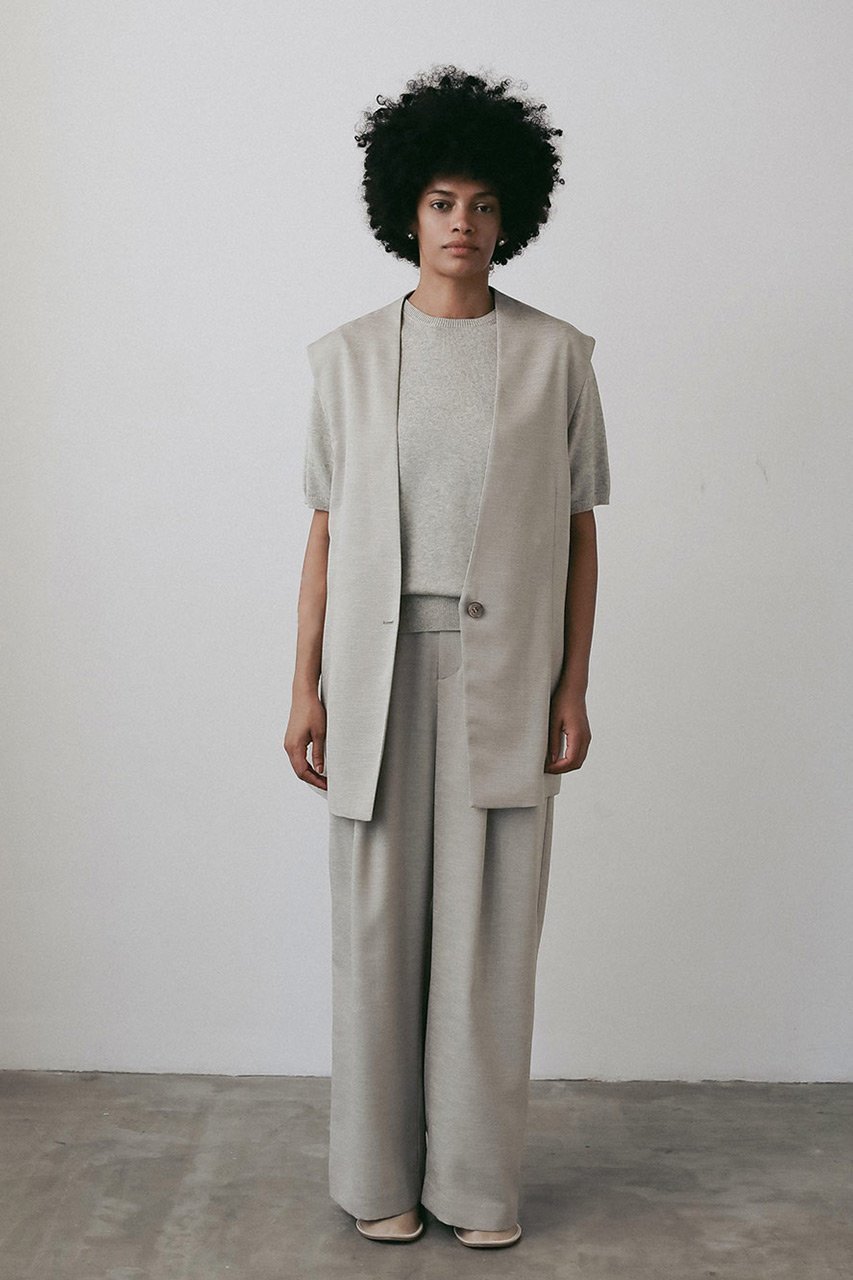【ハー/HER.】の【7/31 12:00販売開始】リネンライクタックパンツ 人気、トレンドファッション・服の通販 founy(ファニー) 　ファッション　Fashion　レディースファッション　Fashion for Women　パンツ　Pants & Trousers　おすすめ　Recommended / Our Picks　ウォッシャブル　Machine Washable　セットアップ　Set-Up, Coordinated Outfit　リラックス　Relax, Relaxed Fit　新作・新入荷　New Arrivals / New In　other-7|ID: prp329100004623466 ipo3291000000033193371