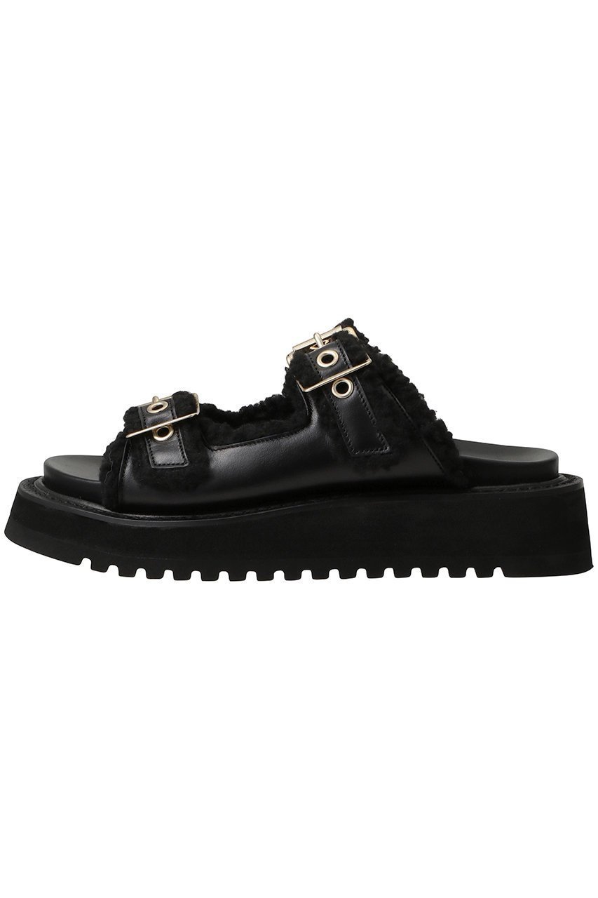 【サクラ/SACRA】のプードルファーバックルサンダル 人気、トレンドファッション・服の通販 founy(ファニー) 　ファッション　Fashion　レディースファッション　Fashion for Women　バッグ　Bags　2025年　2025　2025-2026秋冬・A/W　Autumn/Winter 2025–26 AW25–26　クッション　Cushion, Throw Pillow　コンビ　Combo, Combination Style　サンダル　Sandals, Summer Shoes　ソックス　Socks, Hosiery　ライニング　Inner Lining, Inner Fabric, Lined　リアル　Real, Realistic　秋　Autumn　A/W・秋冬　Autumn/Winter　other-2|ID: prp329100004624096 ipo3291000000033202556