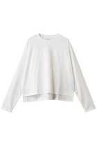 【スリー ドッツ/three dots】のシルキーコットン ライトロングスリーブ 人気、トレンドファッション・服の通販 founy(ファニー) ファッション Fashion レディースファッション Fashion for Women トップス・カットソー Cut & Sew Tops シャツ・ブラウス・オフィスカジュアル Elegant Blouses & Button-Ups ロングTシャツ・Tシャツ Longline T-Shirts & Tees カットソー・ベーシックTシャツ Cut-and-Sewn Tops / Stretch Tees & Basics 2025年 2025 2025-2026秋冬・A/W Autumn/Winter 2025–26 AW25–26 インナー Innerwear コンパクト Compact, Small Size シンプル Simple, Minimal ジャケット Jacket, Outerwear スリット Slit, Slit Detail スリーブ Sleeve, Long Sleeve / Short Sleeve ベーシック Basic, Essential ロング Long, Long-Length A/W・秋冬 Autumn/Winter thumbnail ホワイト|ID: prp329100004624098 ipo3291000000033202572