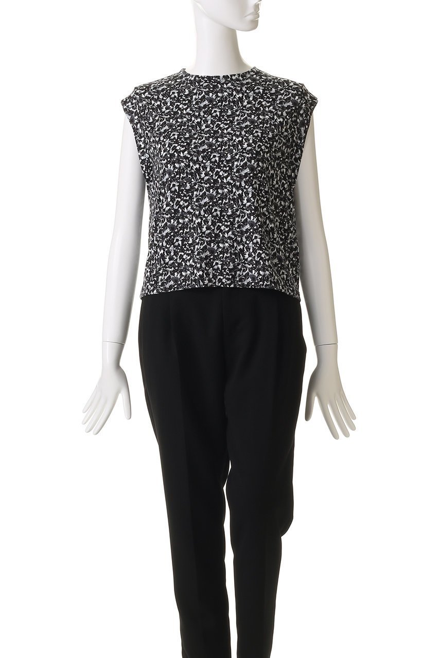 【スリー ドッツ/three dots】のトラベルライン スリーブレストップス 人気、トレンドファッション・服の通販 founy(ファニー) 　ファッション　Fashion　レディースファッション　Fashion for Women　トップス・カットソー　Cut & Sew Tops　キャミソール&ノースリーブ　Camisoles & Sleeveless Tops　シャツ・ブラウス・オフィスカジュアル　Elegant Blouses & Button-Ups　ロングTシャツ・Tシャツ　Longline T-Shirts & Tees　カットソー・ベーシックTシャツ　Cut-and-Sewn Tops / Stretch Tees & Basics　とろみ　Fluid, Flowy Fabric　インナー　Innerwear　キャミソール　Camisole, Spaghetti Strap Top　スリーブ　Sleeve, Long Sleeve / Short Sleeve　タンク　Tank Top, Sleeveless Top　トラベル　Travel, Travel Gear　フレンチ　French, French Style　モノトーン　Monotone, Black and White　エレガント 上品　Elegant　other-2|ID: prp329100004624099 ipo3291000000035796812