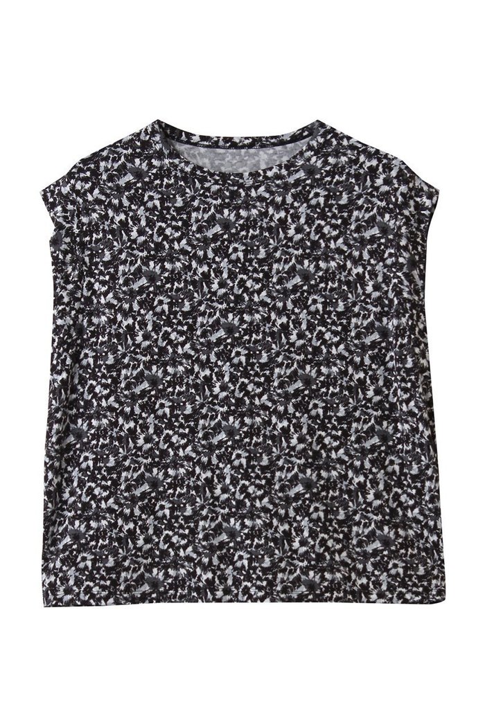 【スリー ドッツ/three dots】のトラベルライン スリーブレストップス インテリア・キッズ・メンズ・レディースファッション・服の通販 founy(ファニー) https://founy.com/ ファッション Fashion レディースファッション Fashion for Women トップス・カットソー Cut & Sew Tops キャミソール&ノースリーブ Camisoles & Sleeveless Tops シャツ・ブラウス・オフィスカジュアル Elegant Blouses & Button-Ups ロングTシャツ・Tシャツ Longline T-Shirts & Tees カットソー・ベーシックTシャツ Cut-and-Sewn Tops / Stretch Tees & Basics とろみ Fluid, Flowy Fabric インナー Innerwear キャミソール Camisole, Spaghetti Strap Top スリーブ Sleeve, Long Sleeve / Short Sleeve タンク Tank Top, Sleeveless Top トラベル Travel, Travel Gear フレンチ French, French Style モノトーン Monotone, Black and White エレガント 上品 Elegant |ID: prp329100004624099 ipo3291000000036151063