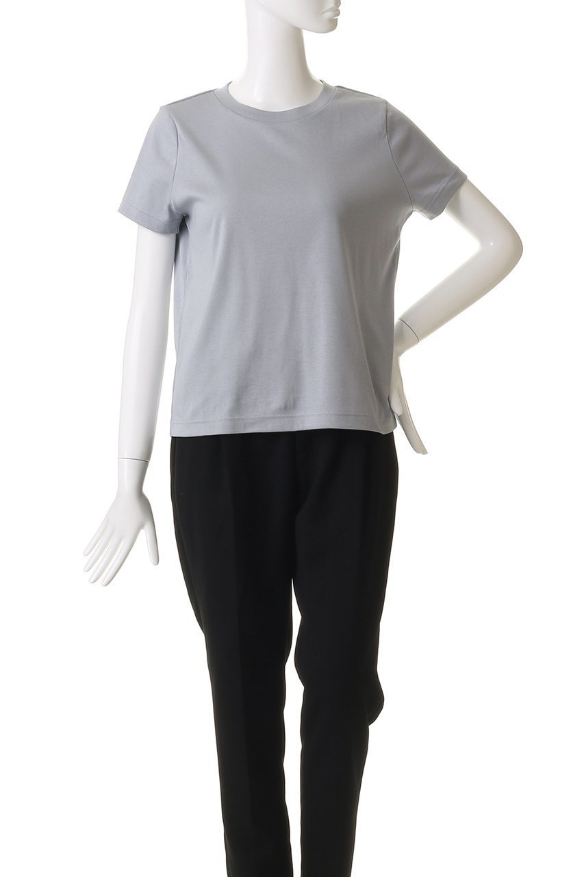 【ミズイロ インド/mizuiro ind】のcompact basic T Tシャツ 人気、トレンドファッション・服の通販 founy(ファニー)  ファッション Fashion レディースファッション Fashion for Women トップス・カットソー Cut & Sew Tops シャツ・ブラウス・オフィスカジュアル Elegant Blouses & Button-Ups ロングTシャツ・Tシャツ Longline T-Shirts & Tees カットソー・ベーシックTシャツ Cut-and-Sewn Tops / Stretch Tees & Basics インナー Innerwear コンパクト Compact, Small Size ショート Short, Short Length シンプル Simple, Minimal スリーブ Sleeve, Long Sleeve / Short Sleeve other-2|ID: prp329100004624100 ipo3291000000034335943