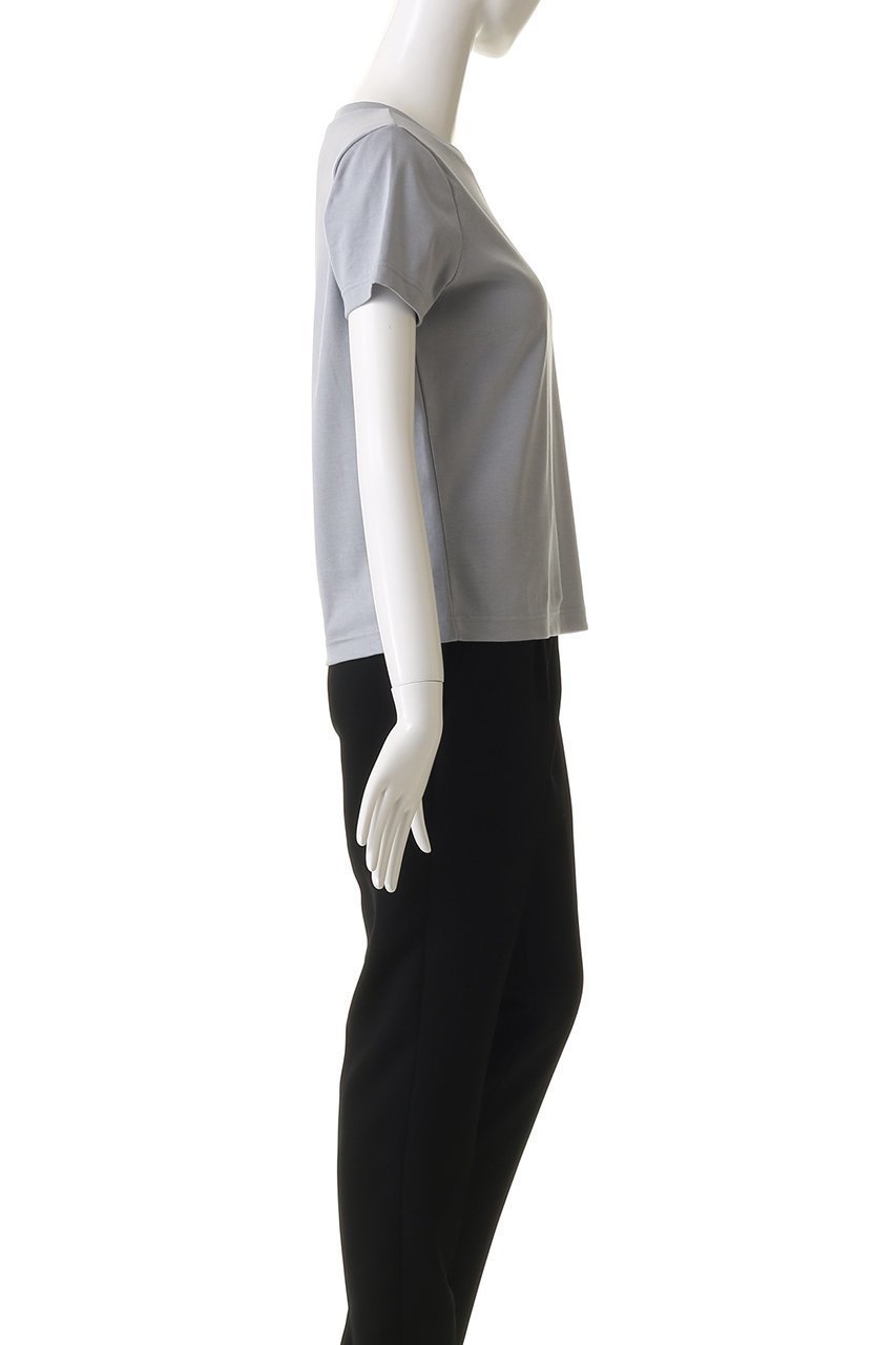 【ミズイロ インド/mizuiro ind】のcompact basic T Tシャツ 人気、トレンドファッション・服の通販 founy(ファニー)  ファッション Fashion レディースファッション Fashion for Women トップス・カットソー Cut & Sew Tops シャツ・ブラウス・オフィスカジュアル Elegant Blouses & Button-Ups ロングTシャツ・Tシャツ Longline T-Shirts & Tees カットソー・ベーシックTシャツ Cut-and-Sewn Tops / Stretch Tees & Basics インナー Innerwear コンパクト Compact, Small Size ショート Short, Short Length シンプル Simple, Minimal スリーブ Sleeve, Long Sleeve / Short Sleeve other-3|ID: prp329100004624100 ipo3291000000034335945