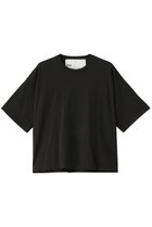 【ティッカ/TICCA】のエンブロイダリースクエアTシャツ チャコールグレー|ID:prp329100004624101