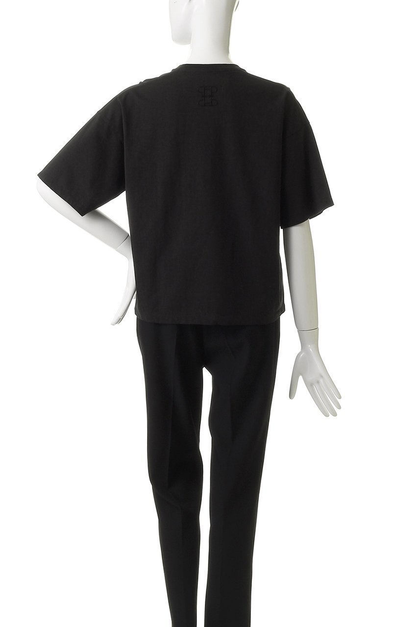 【ティッカ/TICCA】のエンブロイダリースクエアTシャツ 人気、トレンドファッション・服の通販 founy(ファニー) 　ファッション　Fashion　レディースファッション　Fashion for Women　トップス・カットソー　Cut & Sew Tops　シャツ・ブラウス・オフィスカジュアル　Elegant Blouses & Button-Ups　ロングTシャツ・Tシャツ　Longline T-Shirts & Tees　カットソー・ベーシックTシャツ　Cut-and-Sewn Tops / Stretch Tees & Basics　2025年　2025　2025-2026秋冬・A/W　Autumn/Winter 2025–26 AW25–26　カットソー　Cut and Sewn Top　ショート　Short, Short Length　スリーブ　Sleeve, Long Sleeve / Short Sleeve　ドレープ　Drape, Draping Fabric　バランス　Balance, Style Balance　A/W・秋冬　Autumn/Winter　other-4|ID: prp329100004624101 ipo3291000000033202600