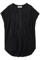 【アメリカーナ/Americana】の【Americana×dahlia】リメイクプリントTシャツ 人気、トレンドファッション・服の通販 founy(ファニー) ファッション Fashion レディースファッション Fashion for Women トップス・カットソー Cut & Sew Tops シャツ・ブラウス・オフィスカジュアル Elegant Blouses & Button-Ups ロングTシャツ・Tシャツ Longline T-Shirts & Tees カットソー・ベーシックTシャツ Cut-and-Sewn Tops / Stretch Tees & Basics 2025年 2025 2025-2026秋冬・A/W Autumn/Winter 2025–26 AW25–26 ショルダー Shoulder, Shoulder Strap ショート Short, Short Length シンプル Simple, Minimal スリーブ Sleeve, Long Sleeve / Short Sleeve ドロップ Drop Shoulder, Dropped Style プリント Print, Printed Pattern プリーツ Pleats, Pleated リボン Ribbon, Bow A/W・秋冬 Autumn/Winter thumbnail ブラック|ID: prp329100004624102 ipo3291000000033202604