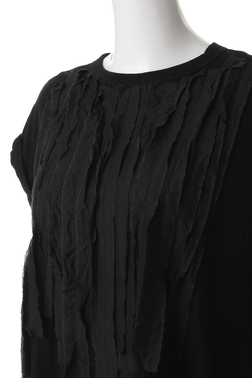 【アメリカーナ/Americana】の【Americana×dahlia】リメイクプリントTシャツ 人気、トレンドファッション・服の通販 founy(ファニー) 　ファッション　Fashion　レディースファッション　Fashion for Women　トップス・カットソー　Cut & Sew Tops　シャツ・ブラウス・オフィスカジュアル　Elegant Blouses & Button-Ups　ロングTシャツ・Tシャツ　Longline T-Shirts & Tees　カットソー・ベーシックTシャツ　Cut-and-Sewn Tops / Stretch Tees & Basics　2025年　2025　2025-2026秋冬・A/W　Autumn/Winter 2025–26 AW25–26　ショルダー　Shoulder, Shoulder Strap　ショート　Short, Short Length　シンプル　Simple, Minimal　スリーブ　Sleeve, Long Sleeve / Short Sleeve　ドロップ　Drop Shoulder, Dropped Style　プリント　Print, Printed Pattern　プリーツ　Pleats, Pleated　リボン　Ribbon, Bow　A/W・秋冬　Autumn/Winter　other-5|ID: prp329100004624102 ipo3291000000033202608