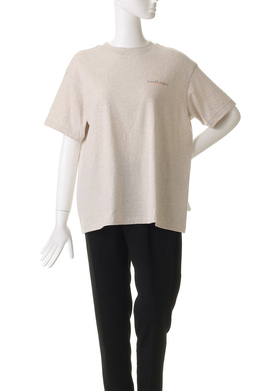 【アメリカーナ/Americana】のラフィー丸胴プリントTシャツ 人気、トレンドファッション・服の通販 founy(ファニー) 　ファッション　Fashion　レディースファッション　Fashion for Women　トップス・カットソー　Cut & Sew Tops　シャツ・ブラウス・オフィスカジュアル　Elegant Blouses & Button-Ups　ロングTシャツ・Tシャツ　Longline T-Shirts & Tees　カットソー・ベーシックTシャツ　Cut-and-Sewn Tops / Stretch Tees & Basics　2025年　2025　2025-2026秋冬・A/W　Autumn/Winter 2025–26 AW25–26　おすすめ　Recommended / Our Picks　ショート　Short, Short Length　スリーブ　Sleeve, Long Sleeve / Short Sleeve　プリント　Print, Printed Pattern　ボトム　Bottoms, Lower Wear　ワイド　Wide, Wide Fit　A/W・秋冬　Autumn/Winter　other-2|ID: prp329100004624104 ipo3291000000033202619