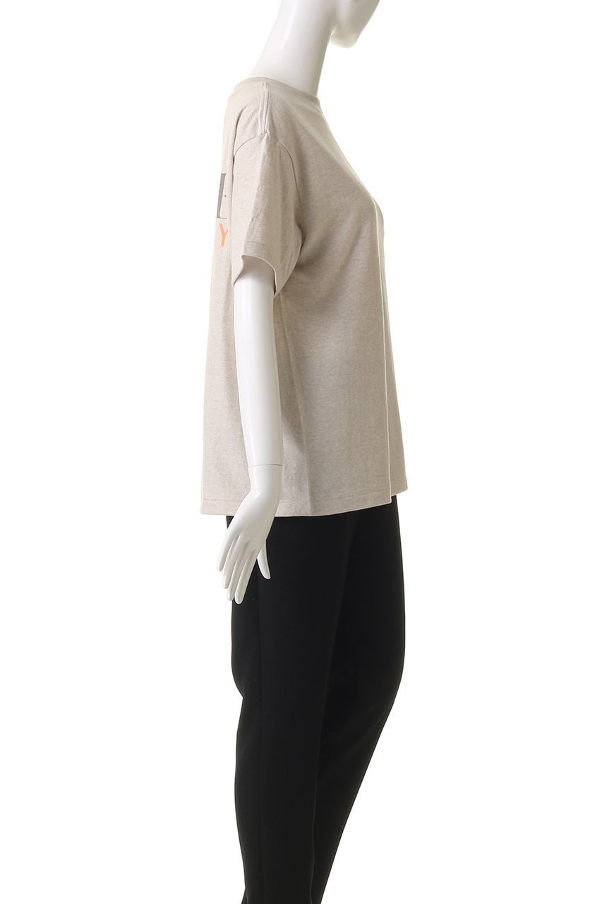 【アメリカーナ/Americana】のラフィー丸胴プリントTシャツ 人気、トレンドファッション・服の通販 founy(ファニー) 　ファッション　Fashion　レディースファッション　Fashion for Women　トップス・カットソー　Cut & Sew Tops　シャツ・ブラウス・オフィスカジュアル　Elegant Blouses & Button-Ups　ロングTシャツ・Tシャツ　Longline T-Shirts & Tees　カットソー・ベーシックTシャツ　Cut-and-Sewn Tops / Stretch Tees & Basics　2025年　2025　2025-2026秋冬・A/W　Autumn/Winter 2025–26 AW25–26　おすすめ　Recommended / Our Picks　ショート　Short, Short Length　スリーブ　Sleeve, Long Sleeve / Short Sleeve　プリント　Print, Printed Pattern　ボトム　Bottoms, Lower Wear　ワイド　Wide, Wide Fit　A/W・秋冬　Autumn/Winter　other-3|ID: prp329100004624104 ipo3291000000033202620