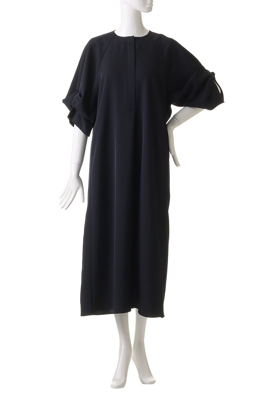 【ティッカ/TICCA】のツイストスリーブドレス 人気、トレンドファッション・服の通販 founy(ファニー) 　ファッション　Fashion　レディースファッション　Fashion for Women　ワンピース　Dresses　フォーマル・パーティードレス・結婚式用ドレス　Elegant & Casual Dresses　チュニック　Tunic Tops & Dresses　2025年　2025　2025-2026秋冬・A/W　Autumn/Winter 2025–26 AW25–26　クール　Cool, Chic　シンプル　Simple, Minimal　ストレッチ　Stretch, Stretchy Fabric　スリーブ　Sleeve, Long Sleeve / Short Sleeve　チュニック　Tunic, Long Top　ツイスト　Tweed, Tweed Fabric　ツイル　Twist, Twisted Detail　ドレス　Dress, One-Piece　バランス　Balance, Style Balance　ロング　Long, Long-Length　エレガント 上品　Elegant　A/W・秋冬　Autumn/Winter　other-2|ID: prp329100004624109 ipo3291000000033202650